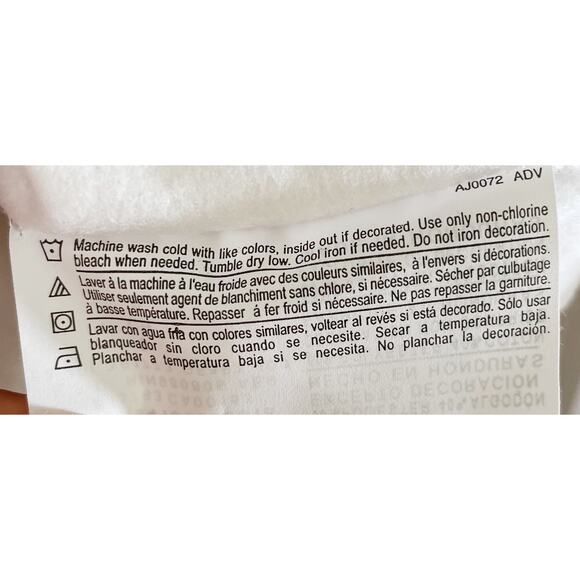 NWT Champion Women's Powerblend Graphic Pullover Sweatshirt White Small Active - Picture 9 of 9